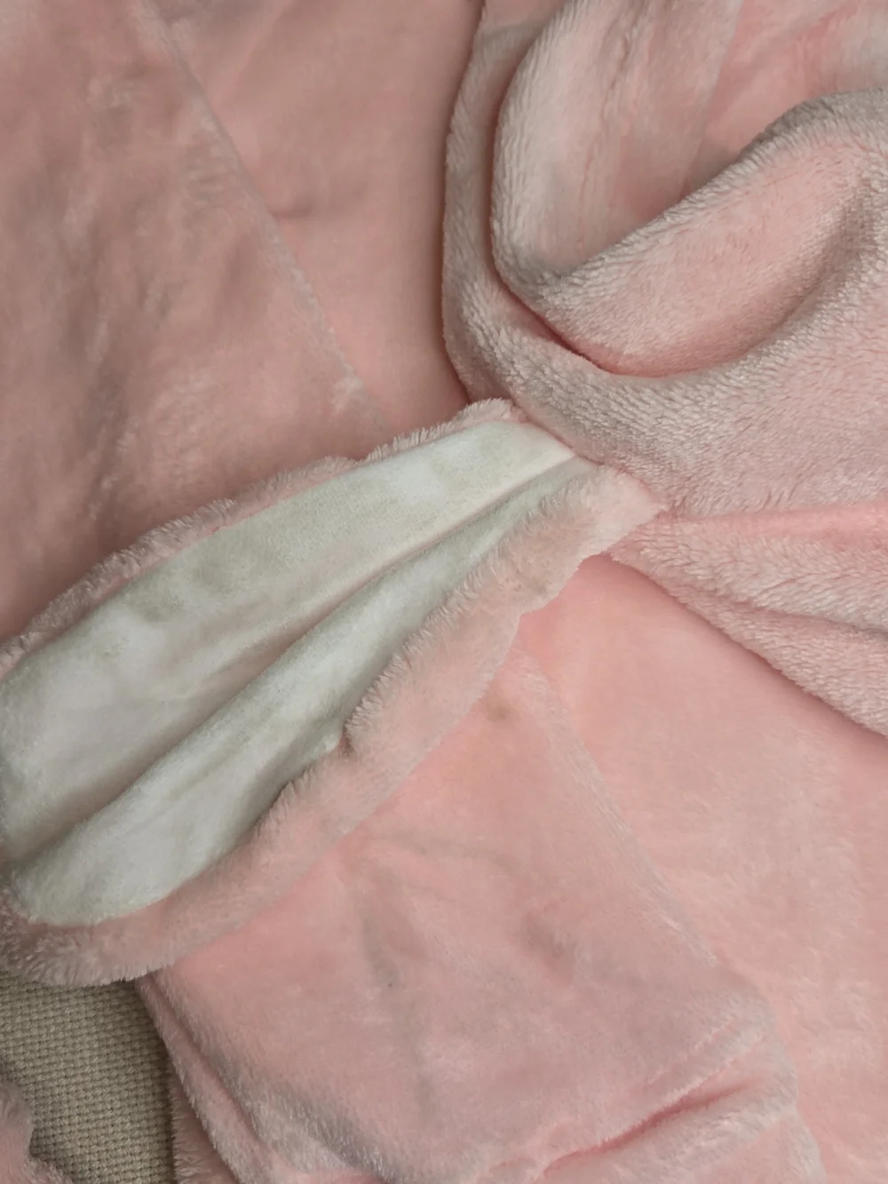 Limited Too Sleep Bunny Onesie Girls Med 10 Pink Halloween Costume New with Tags